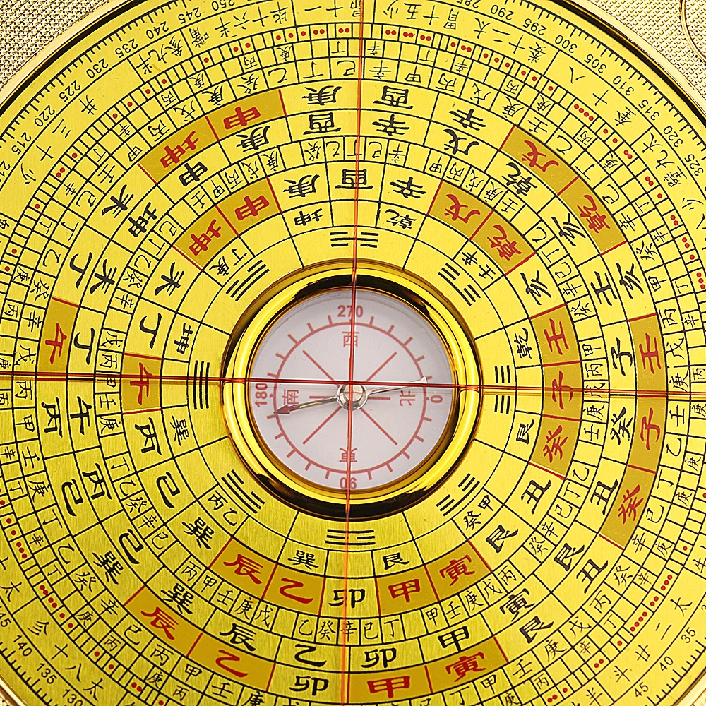 Компас FengShui из древнего китайского сплава высокоточный Профессиональный