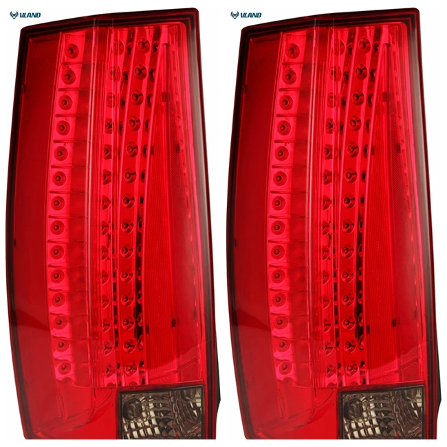 

VLAND manufacturer for car taililght for Yukon 2007-2014 for LED rear lamp with DRL+reverse light+turn signal