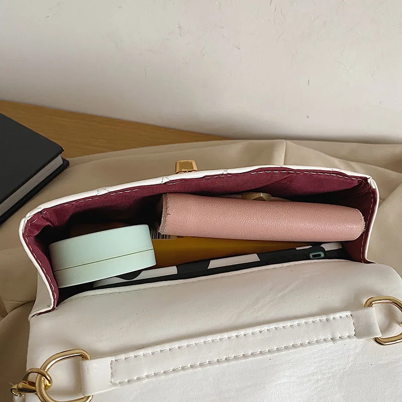 

Pearl chain ladies bag fashion shoulder bag casual messenger bag summer new style small bag mobile phone bag wallet female bag