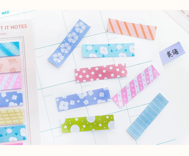

Garden Series Self-Adhesive Memo Pad Sticky Notes memo boards Bookmark School Office Supply Escolar Papelaria