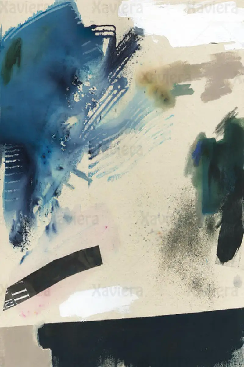 

Abstract Watercolor Canvas Painting Geometric Poster Wall Art Simple Nordic Home Decoration for Living Room Bedroom Murals