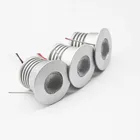 Миниатюрный светодиодный прожектор для лодки, 1 Вт, 2 Вт, 3 Вт, 4 Вт, 110 В переменного тока, 220 В, 240 в, 12-24 В постоянного тока, лампы для кухонного точечного освещения, комплект ламп для шкафа