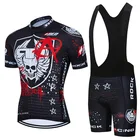 2022 черный велосипедный трикотажный комплект из нагрудника 9D, форма для горного велосипеда, велосипедная одежда, быстросохнущая велосипедная одежда, дышащая мужская короткая майка-брюки