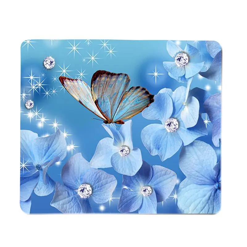

YNDFCNB Top Quality Butterfly Rubber Mouse Durable Desktop Mousepad Top Selling Wholesale Gaming Pad mouse