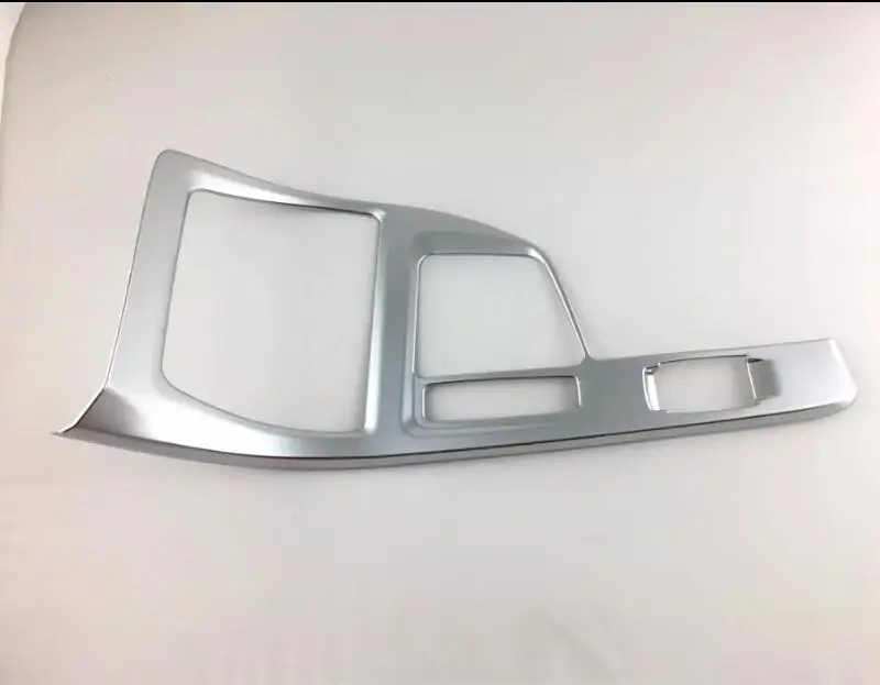 

For BMW X1 F48 2016 2017 ABS Chrome plastic Left Hand Drive Interior Gear Console Panel Cover Frame Decor Trim 1pcs