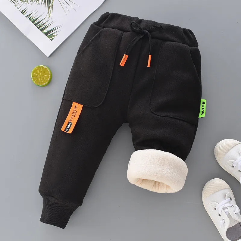 Boy Pants Spring trousers Boy Sports Thicken Long Pants Toddler Casual Kids Girls Boys Leggings Trousers For Boys