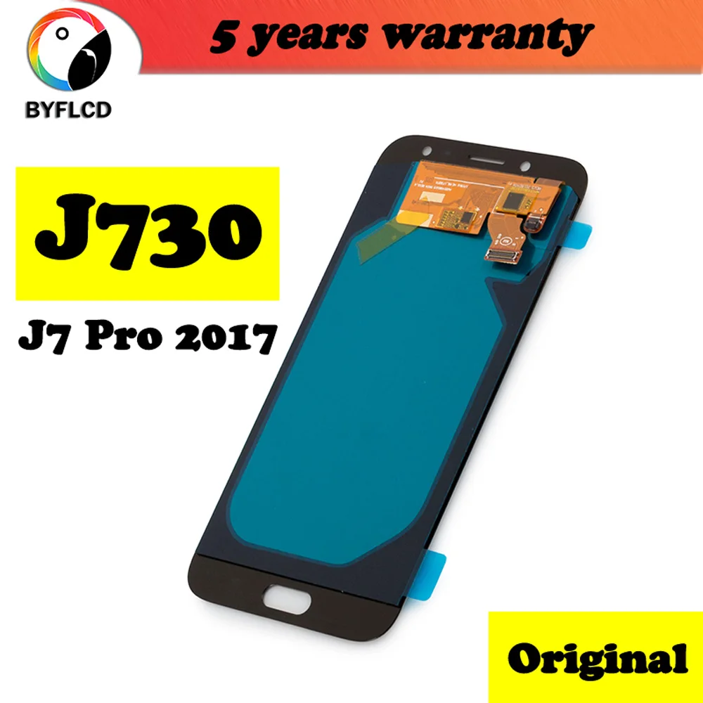 100% Оригинальный Amoled ЖК дисплей для samsung Galaxy J7 Pro 2017 J730 J730F Дисплей lcd сенсорный