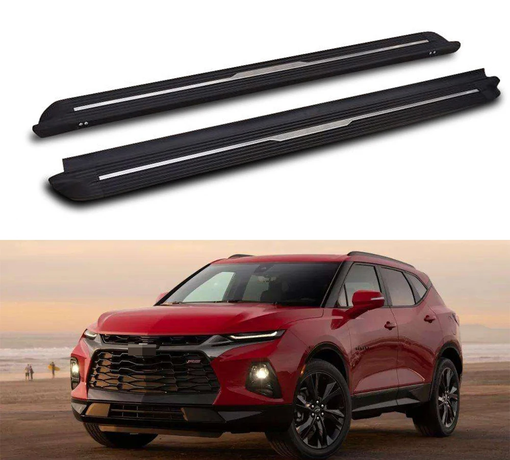 2 шт. защитные накладки на дверь для Chevrolet Chevy Blazer 2019 2020 2021 Black|Буксиры и подвесные