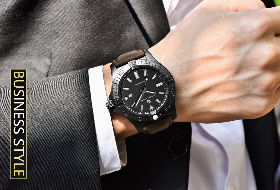 PAGANI дизайнерские Брендовые повседневные модные роскошные часы Reloj Hombre водонепроницаемые противоударные автоматические механические часы Relogio Masculino