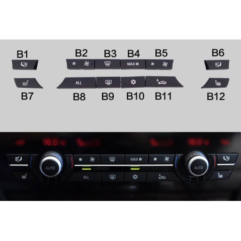 Переключатель громкости кондиционера для BMW 5 6 7 Series 520 523 525 528 530 535 535GT 730 740 750