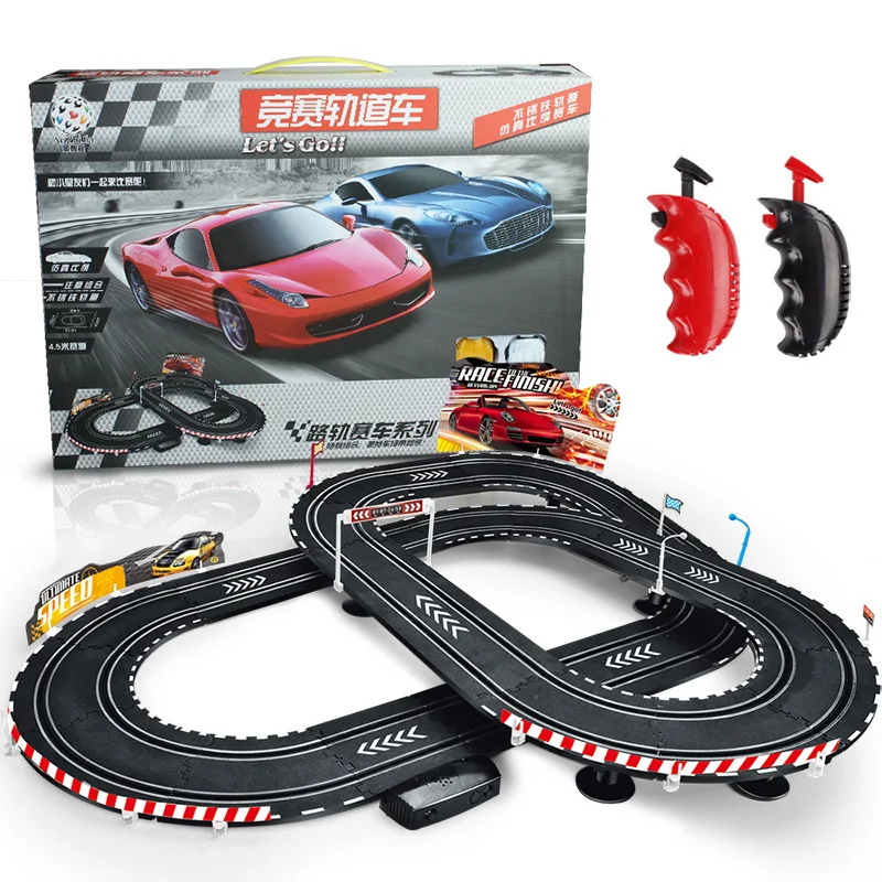 Радиоуправляемый Электрический Железнодорожный вагон гоночный трек игрушки для