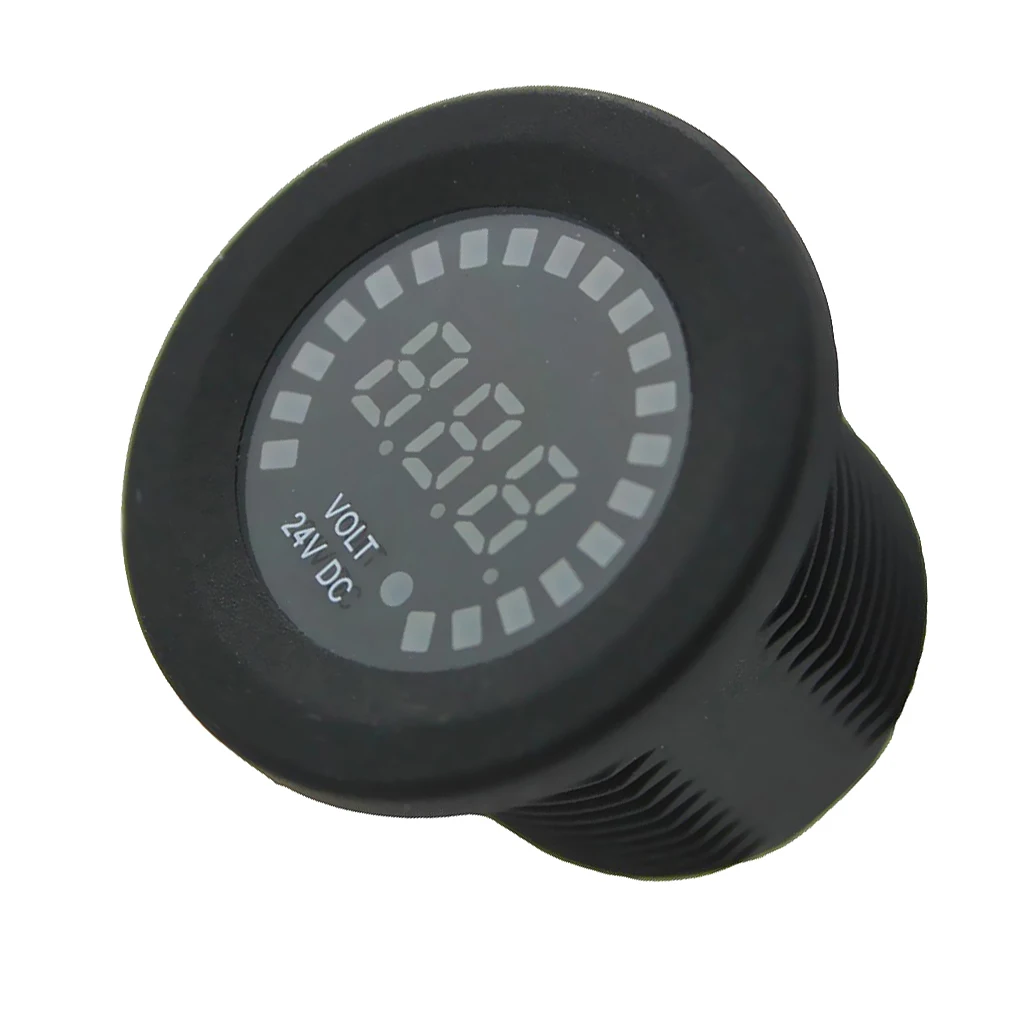 Замена постоянного тока 24 В Синяя светодиодная панель Цифровой измеритель