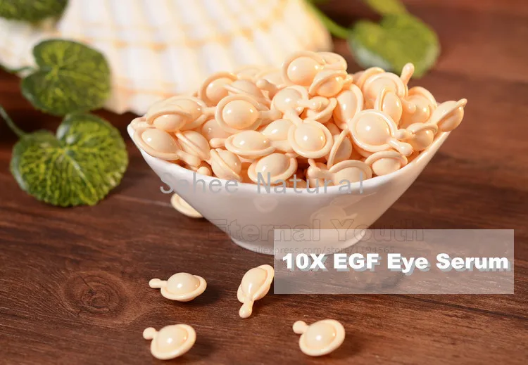 

10 капсул EG F Сыворотка для глаз против старения от темных кругов и морщин продукты для ухода за кожей Бесплатная доставка