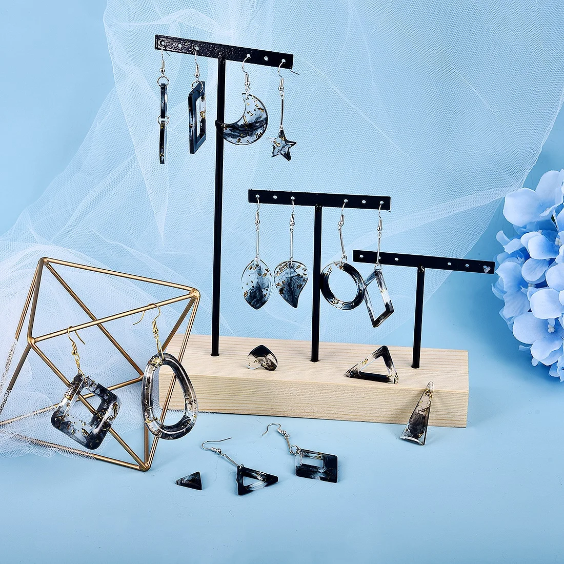 Серьги искусственные для рукоделия инструменты изготовления ювелирных изделий