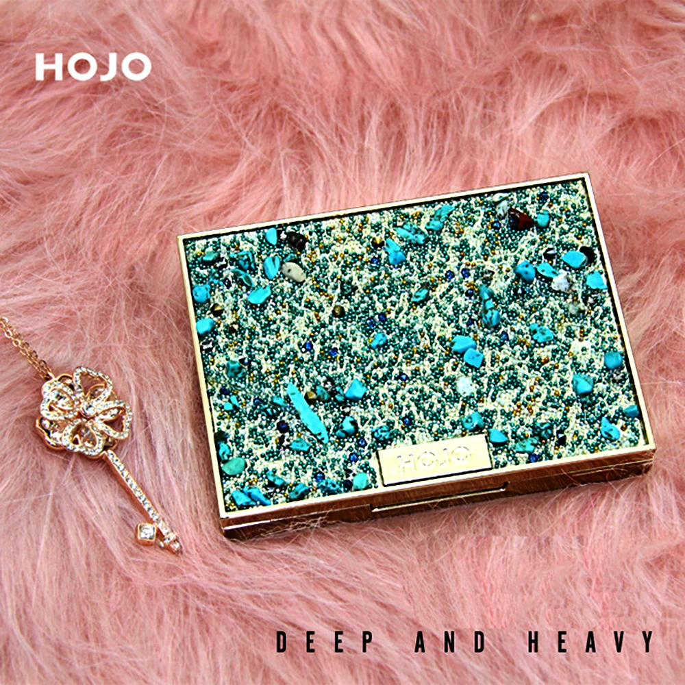 Hojo зыбучий песок тени для век Палитра мерцающие матовые пигмент