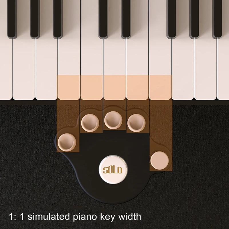 

Hand Grip Finger Trainer Strengthener Adjustable Power Training For Guitar Piano