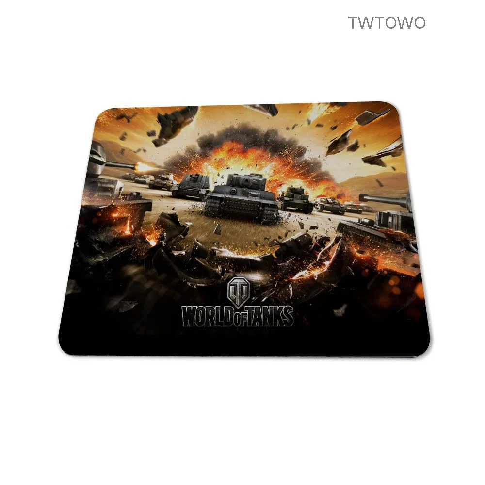 

22X18CM пользовательские высокоскоростные игры World of Tanks винтажные стильные игровые коврики для мыши большие акции для России