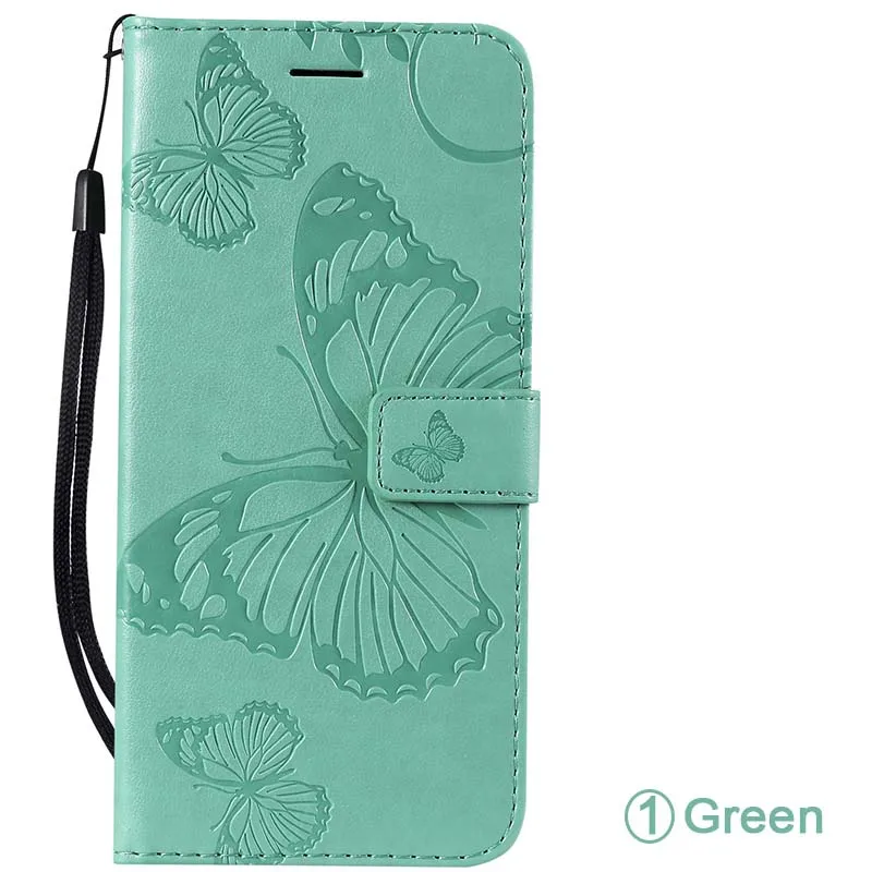 

Embossed Butterfly Phone Case Flip Leather Case for Huawei P10 P20 Lite P30 Lite Wallet Case Card Phone Cover Coque Capa