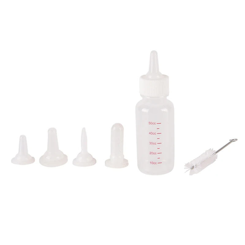 

50CC Pet Small Dog Puppy Cat Kitten Rabbit Care Milk Nursing Feeding Bottle Xmas