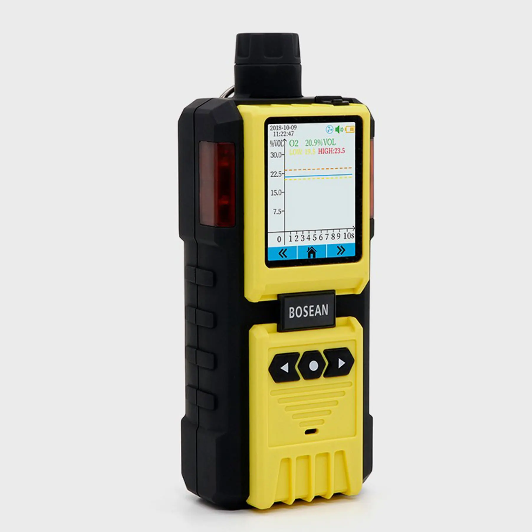 

K-600 digital Gas Detector Built-in pump 5 in 1 EX, CO, H2S, CO2, O2 Portable Gas analyzer explosion-proof