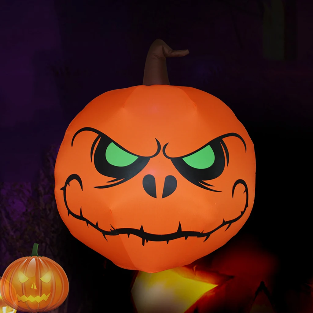 

Halloween Inflatable Pumpkin Yard Halloween Outdoor Decorations Props