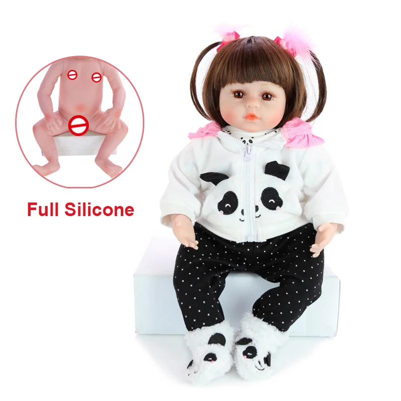 DollMai Bebe Reborn Menina Menino полностью силиконовая виниловая Кукла-младенец подарок на