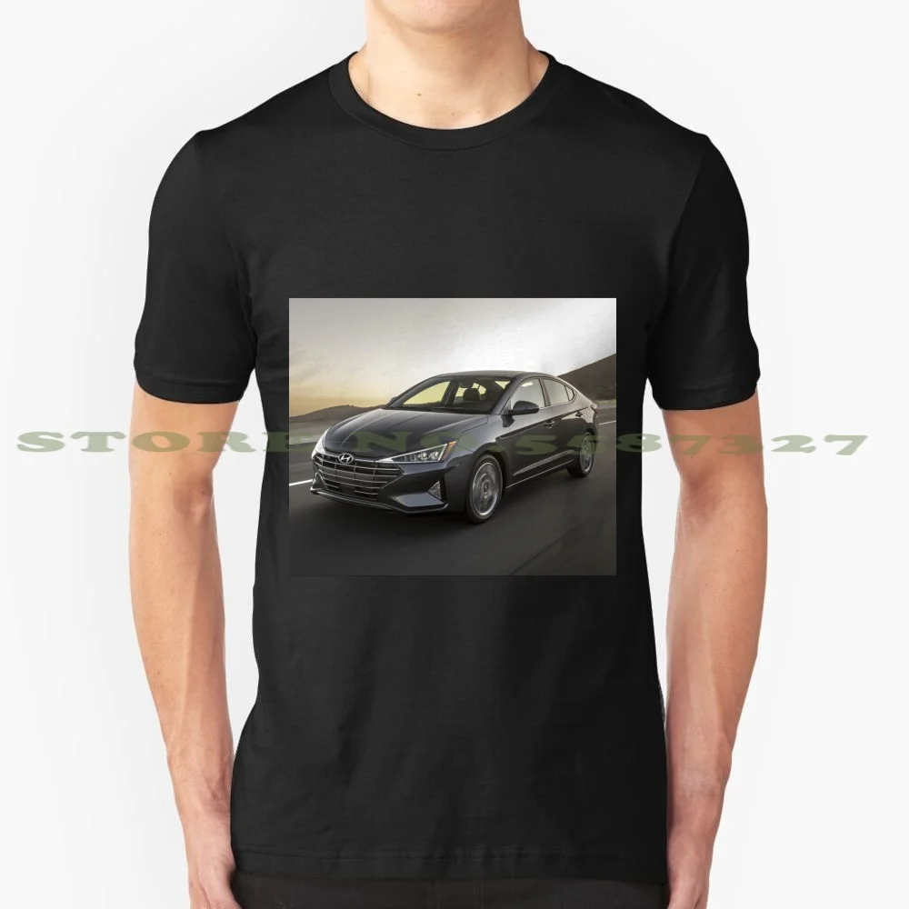 Крутой дизайн Hyundai Elantra модная футболка Tee Hyundai Elantra автомобили корейские компактные автомобили моторные спортивные
