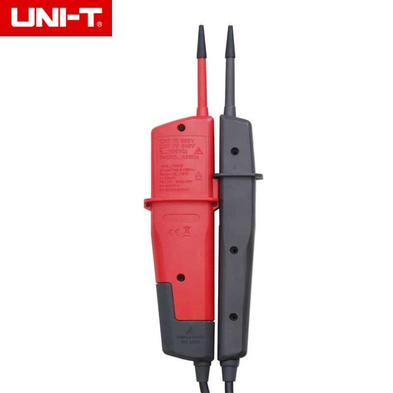 UNI T UT18C Автоматический диапазон измеритель напряжения тестер непрерывности ЖК