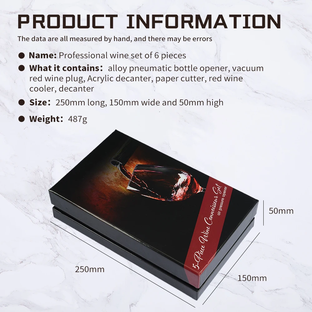 

Air Pump Wine Bottle Opener Pressure Vacuum Wine Stopper Beer Bottle Cap Bottle Opener Kitchen Bar Tool Corks Out Opening Tools