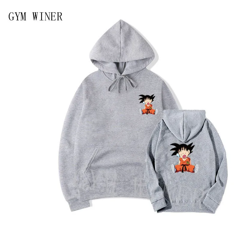 

2019 brand sporting autumn and winter new men's foreign trade Qilongzhu Wukong hooded shirt casual sportswear