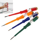 Цветная тестовая ручка, портативная плоская отвертка, электрический инструмент, многофункциональное светильник ительное устройство