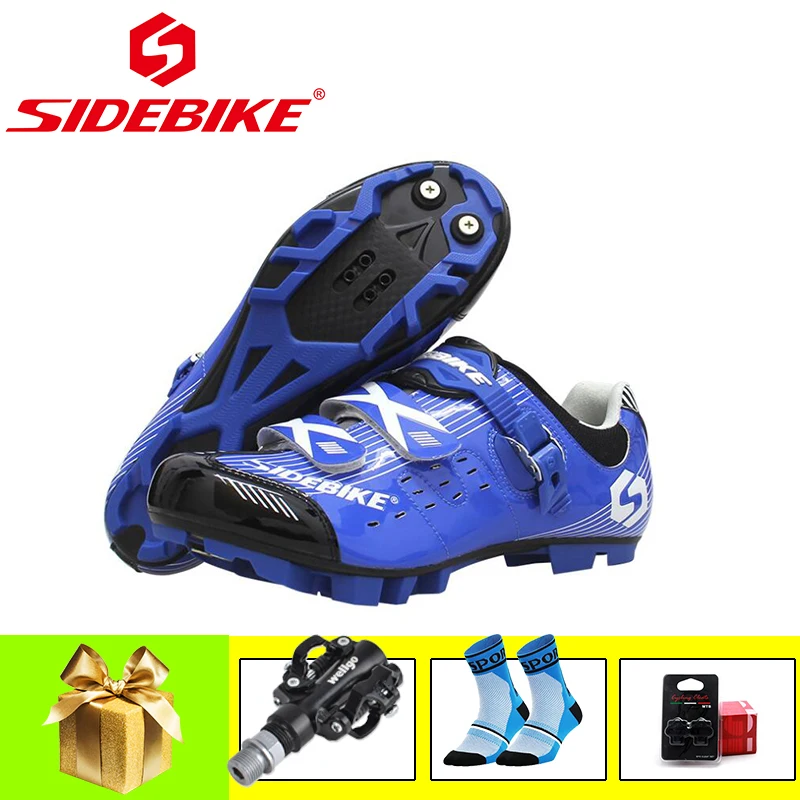 Обувь для велоспорта SIDEBIKE Zapatillas Ciclismo Mtb мужская и женская обувь сверхлегкая