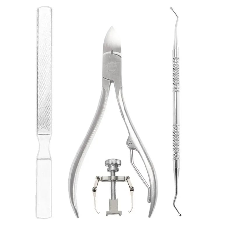 4 шт. Уход за ногтями на ногах инструменты файл для ног ортезический акрооникс