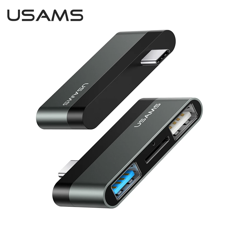 USB концентратор USAMS с кабелем типа C высокоскоростной мини 3 0 2 разветвитель