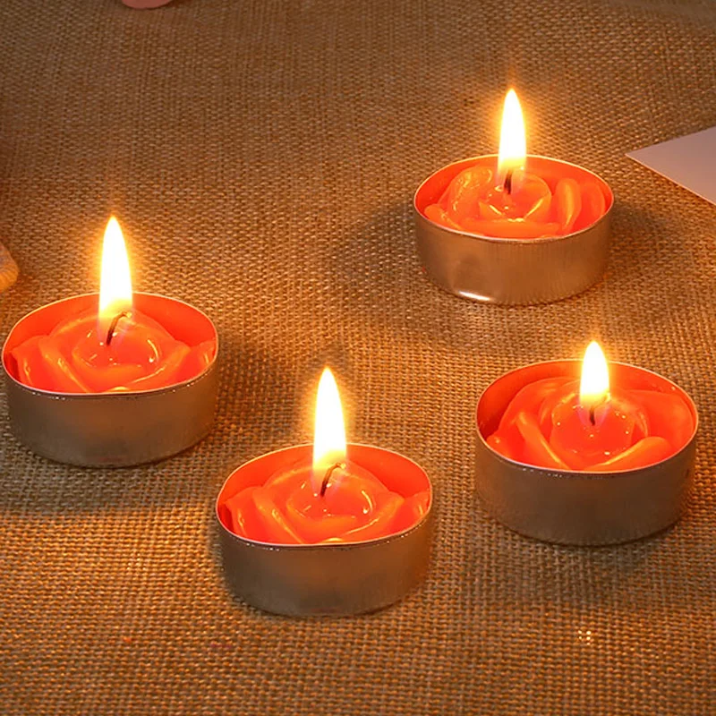 Свечи Декоративные в виде Розы 12 шт. | Дом и сад
