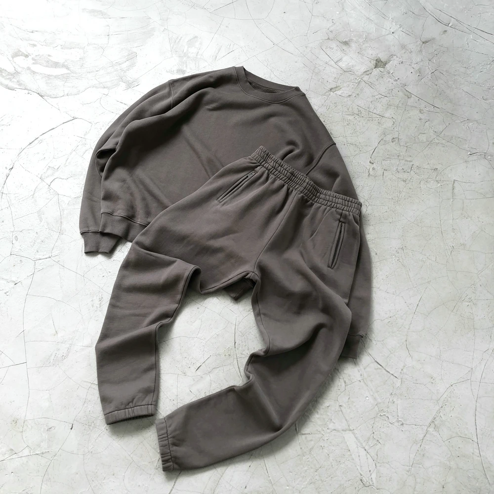 Осенне зимние женские мужские штаны комплект из двух предметов базовая одежда