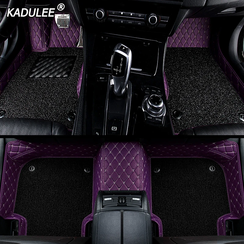 KADULEE пользовательские автомобильные напольные коврики для ног ssangyong kyron actyon korando