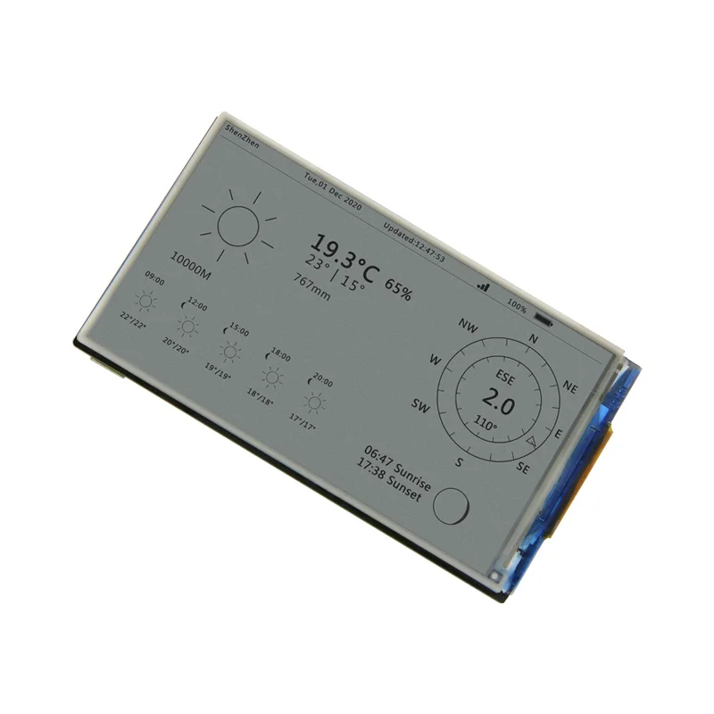 

AiSpark T5-4.7 inch E-paper ESP32 V3 version 16MB FLASH 8MB PSRAM WIFI/Bluetooth для arduino