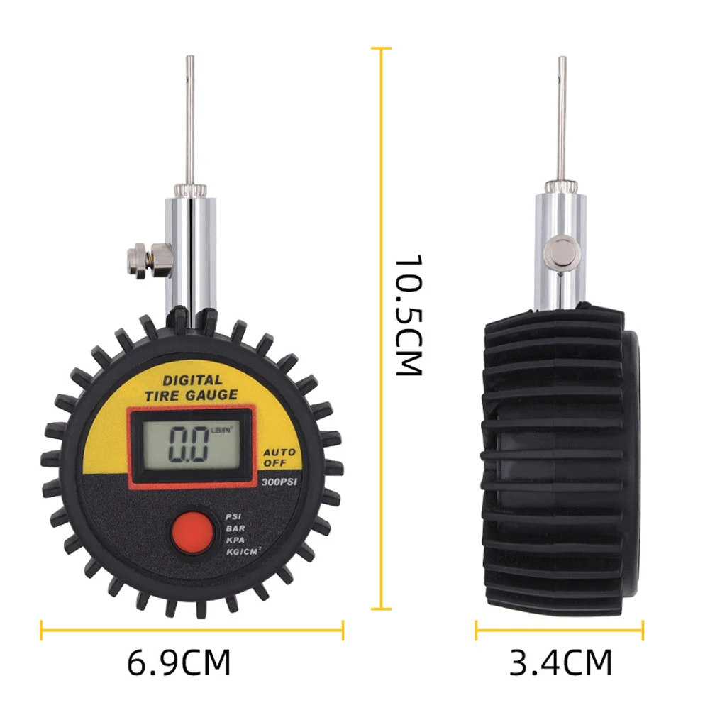 Digital Display Mini Basketball Accurate Tool Football Measure Ball Barometer Manual Pressure Gauge Sports Accessories Pointer