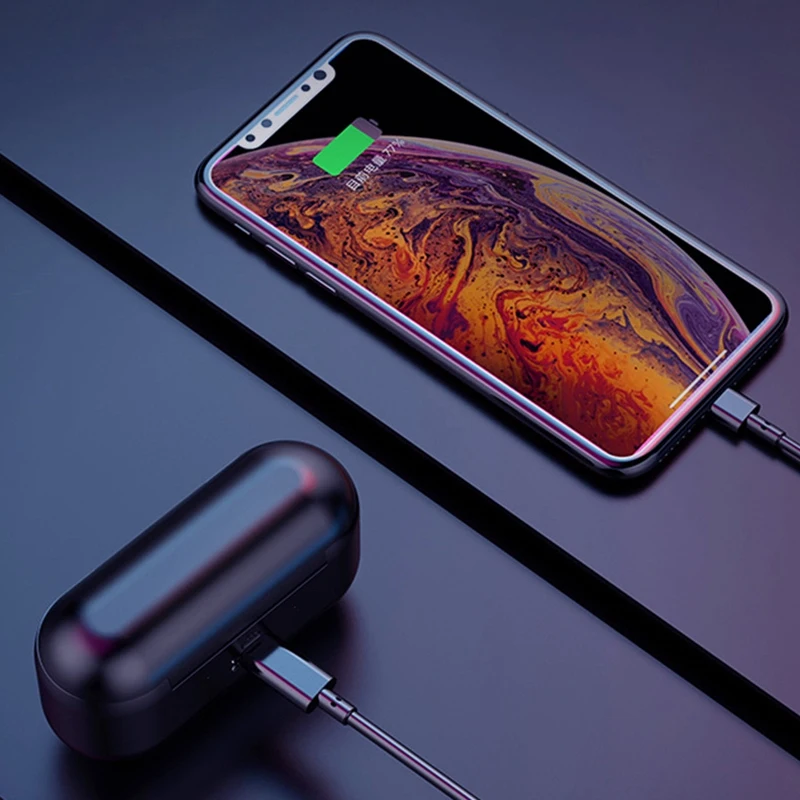 A1 TWS Bluetooth гарнитура стерео наушники беспроводные 5 0 спортивные гарнитуры для смартфона Xiaomi Samsung|Наушники и