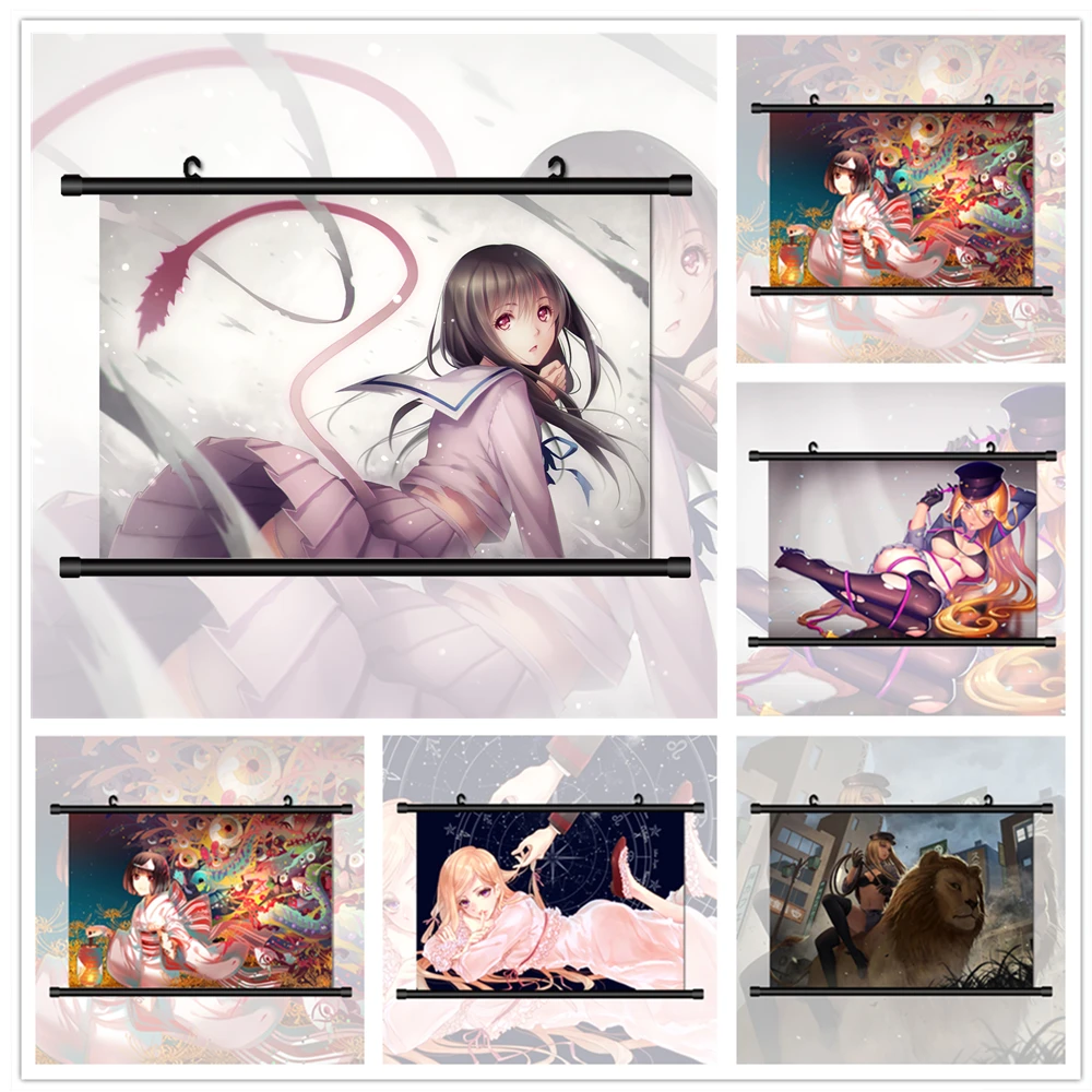 

Noragami Bishamonten Iki Hiyori Nora Anime Manga HD Print Wall Poster Scroll
