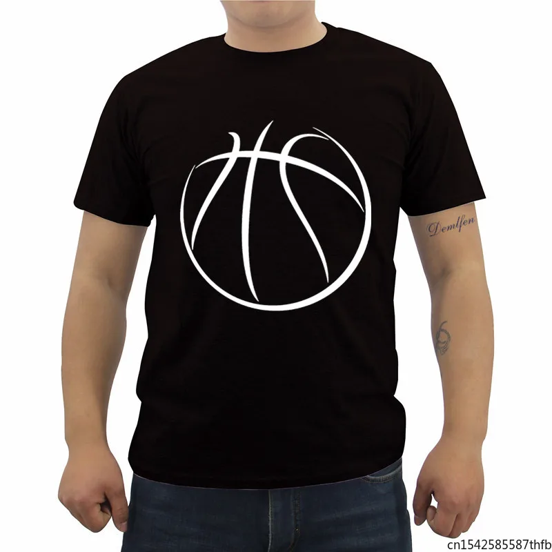 

Men's O-neck Short Sleeves T Shirt Fashion Basketballer Print T-shirt Casual Male Fitness Tees Tops Streetwear Four Seasons