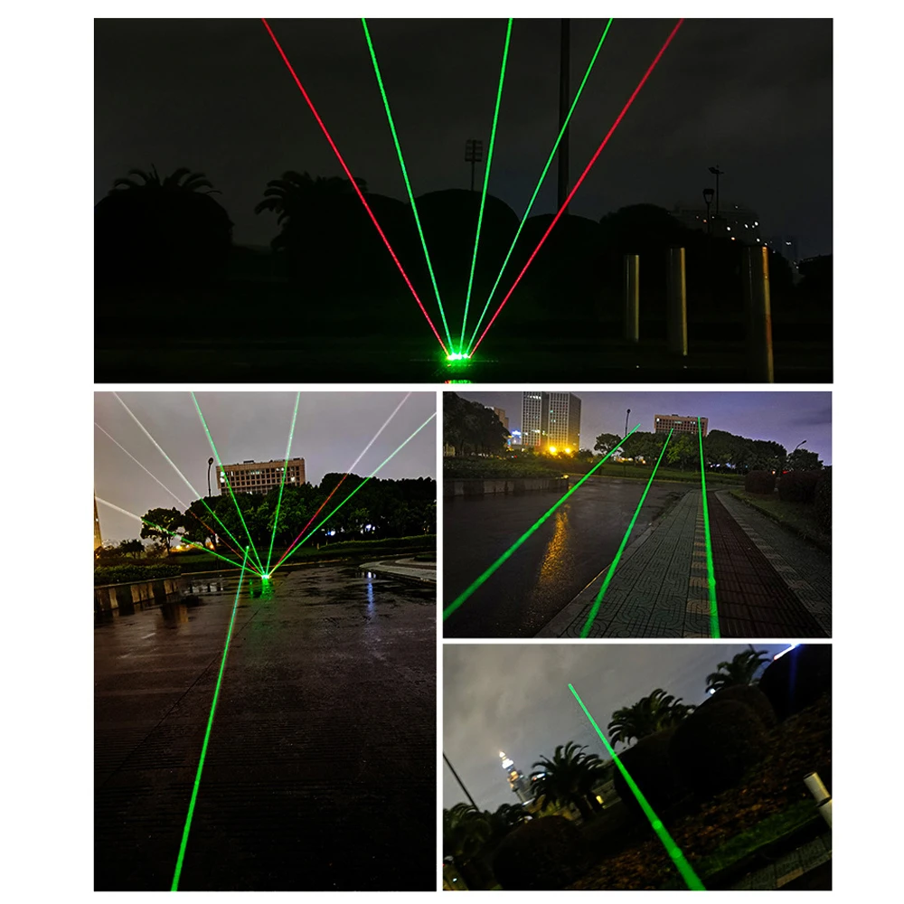 Мощный синий лазерный фонарь 445нм 10000 м многофункциональный Фокусируемый красный