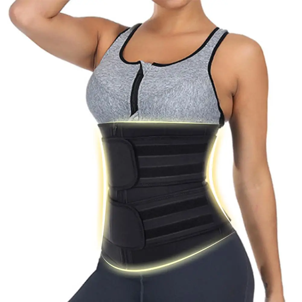 

Women Waist Trainer Body Shaper Belt Slimming Sheath Belly Reducing Shaper Tummy Sweat Shapewear Workout Shaper Corset
