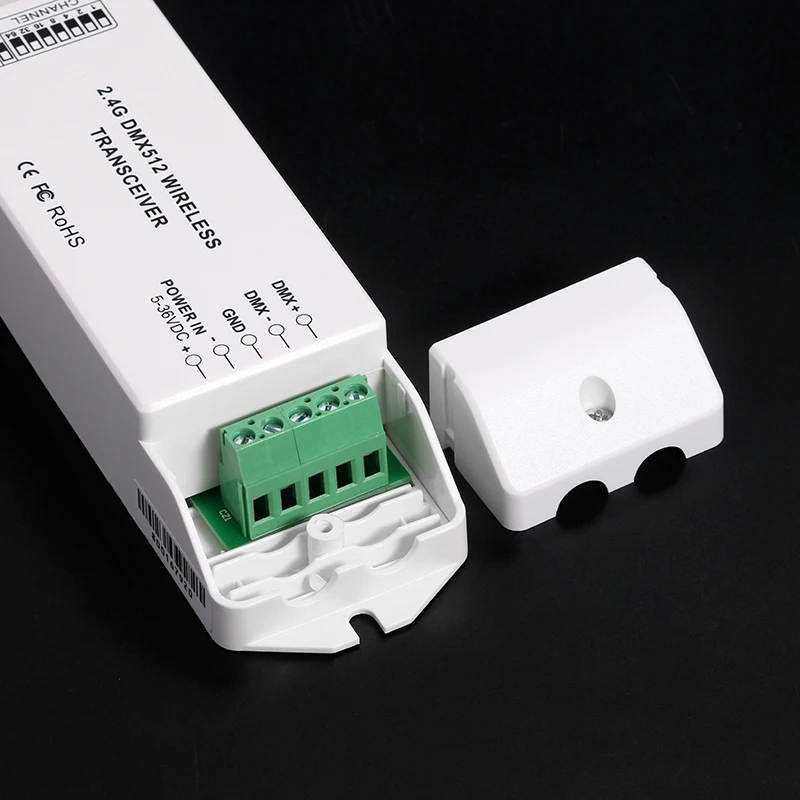 DC5V-36V 2.4G DMX512 Wireless Transceiver Multi-usage Can be Set As A Receiver or Emitter for LED Strip Light Lamp | Освещение