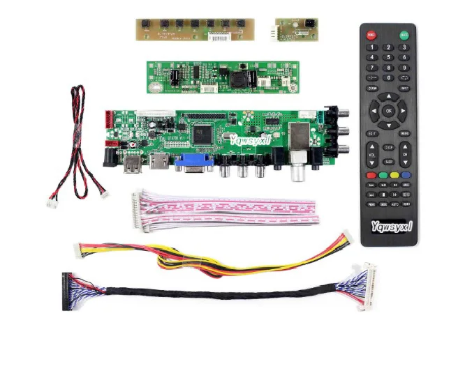 3663 цифровой сигнал DVB-C DVB-T2 DVB-T Комплект для LM230WF3-SLK1 ЖК-дисплей ТВ плата