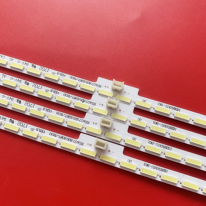 Светодиодная лента для подсветки Hisense LED 65EC660US GT-1146680-A RSAG7.820.6367 4 шт. | Лампы и