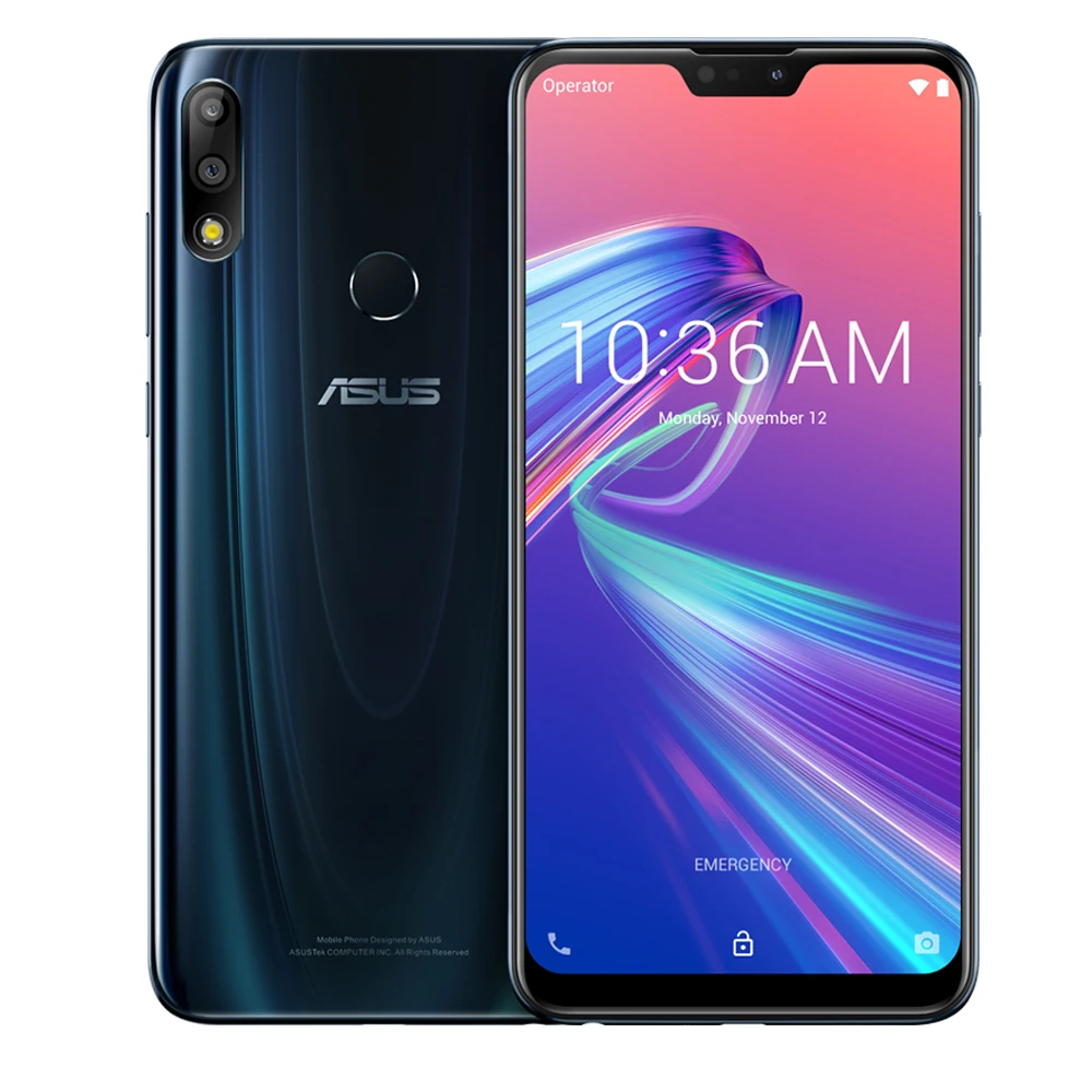 ASUS ZenFone Max Pro M2 ZB631KL 4 Гб ОЗУ 64 ПЗУ NFC 6 3 дюйма 4G LTE смартфон Face ID 5000 мАч Android 8