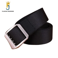 fajarina mens good quality alloy buckle mens design fashion styles nice nylon belts 120cm length 3 8cm width cbfj0071