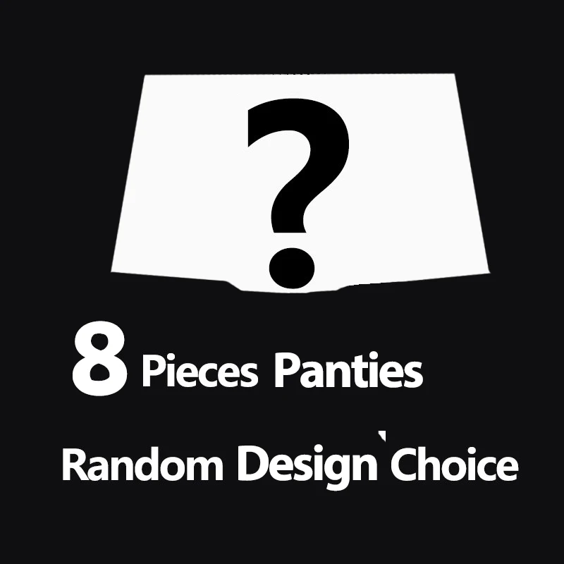 Трусы боксеры для девочек 8 шт./лот хлопковые дышащие с рисунком нижнее белье